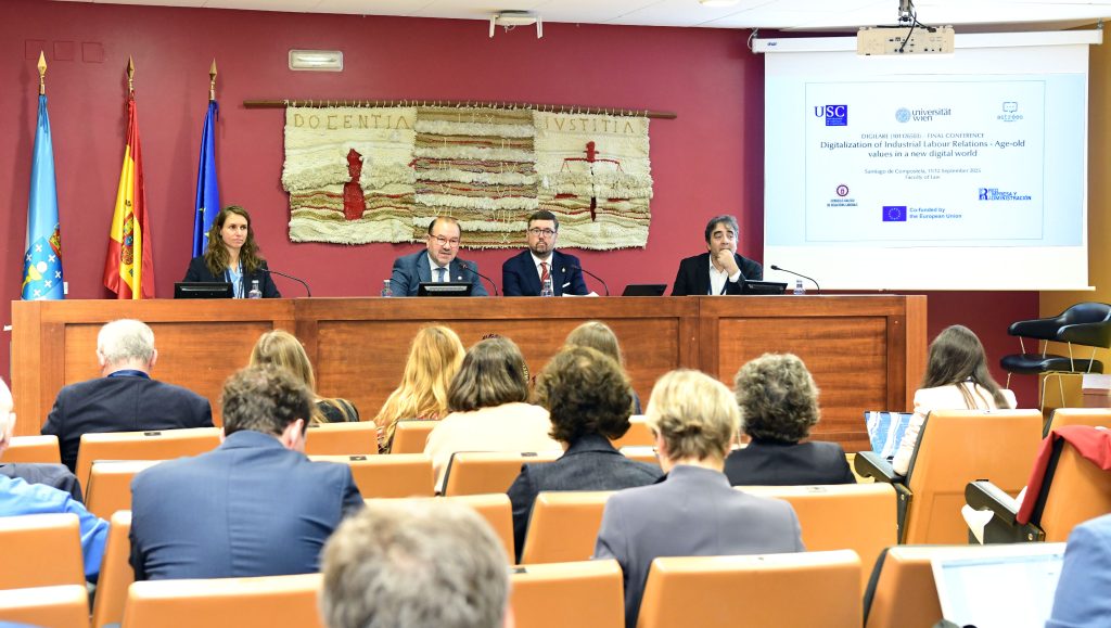 Jornadas DIGILARE 05 DIGILARE Final Conference Gathered Leading Experts on Digitalization and Labour Law Jornadas DIGILARE 05